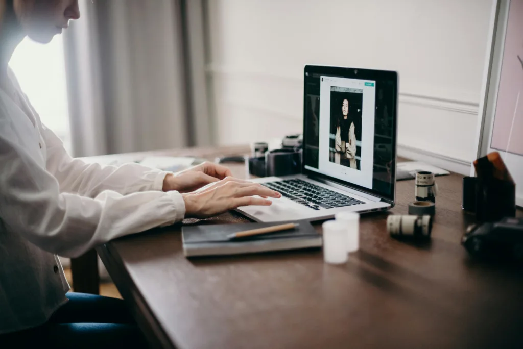 image showing blogging