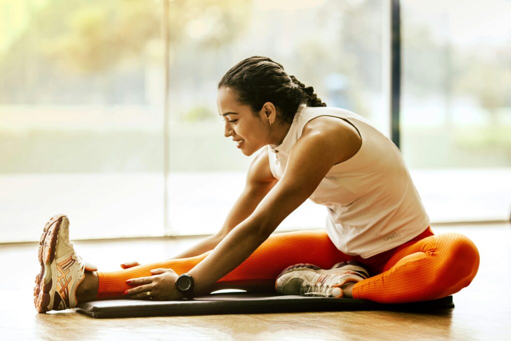 image showing health and fitness girl as one of top 10 blogging niches