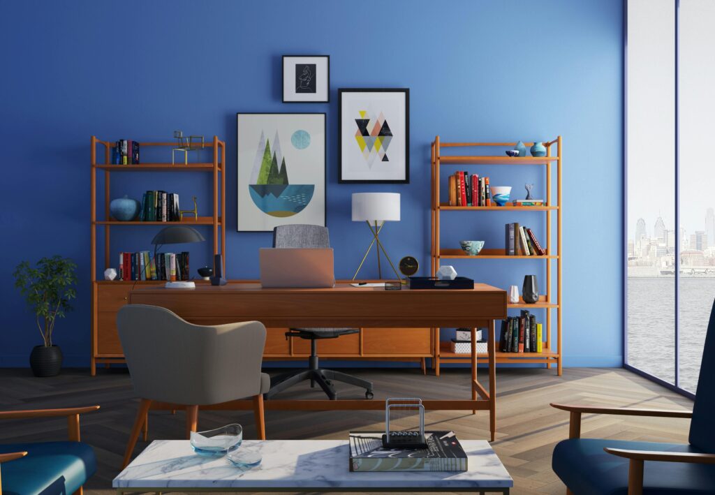 image showing home decor niche in the list of top 10 blogging niches