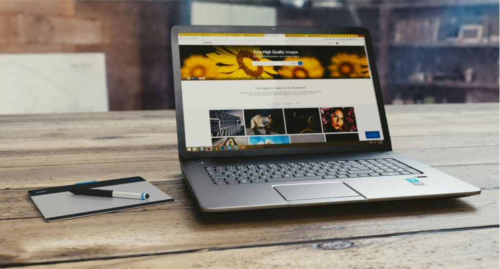 image showing website creation using AI tool