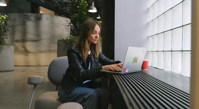 create your freelance profiles image image showing girl creating freelance profiles